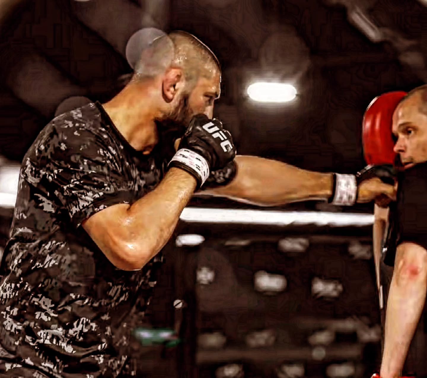 Jeppe at Santo and UFC training moment